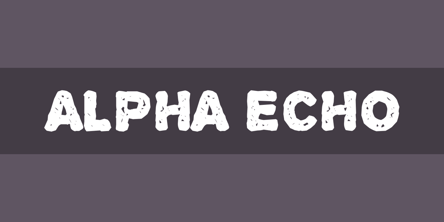 Alpha Echo